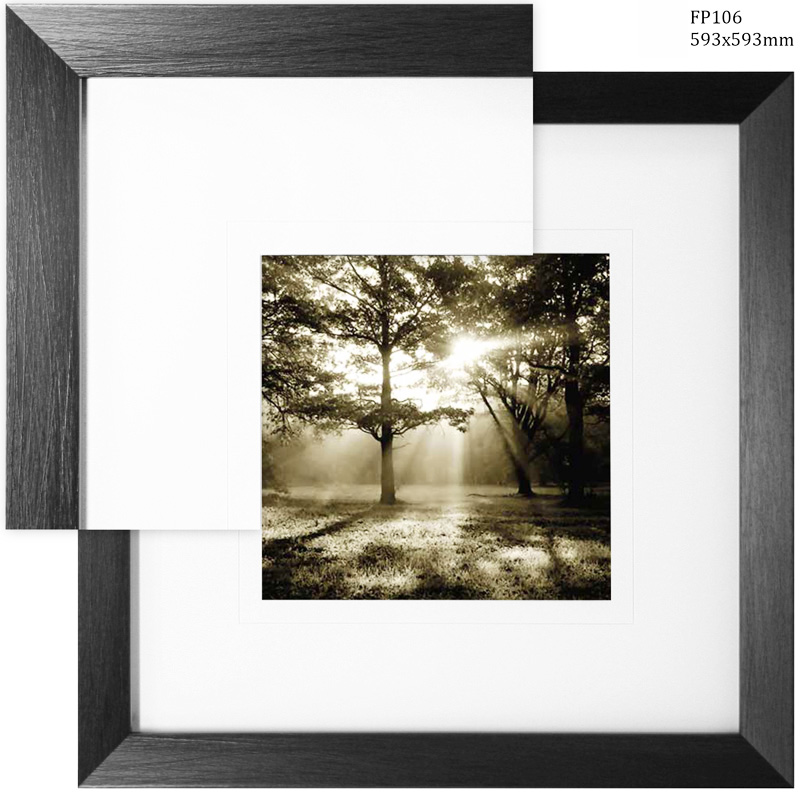FP106 Wall décor art framed print landscape black frame